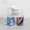 Sublimation Tasse leere Kaffeetasse